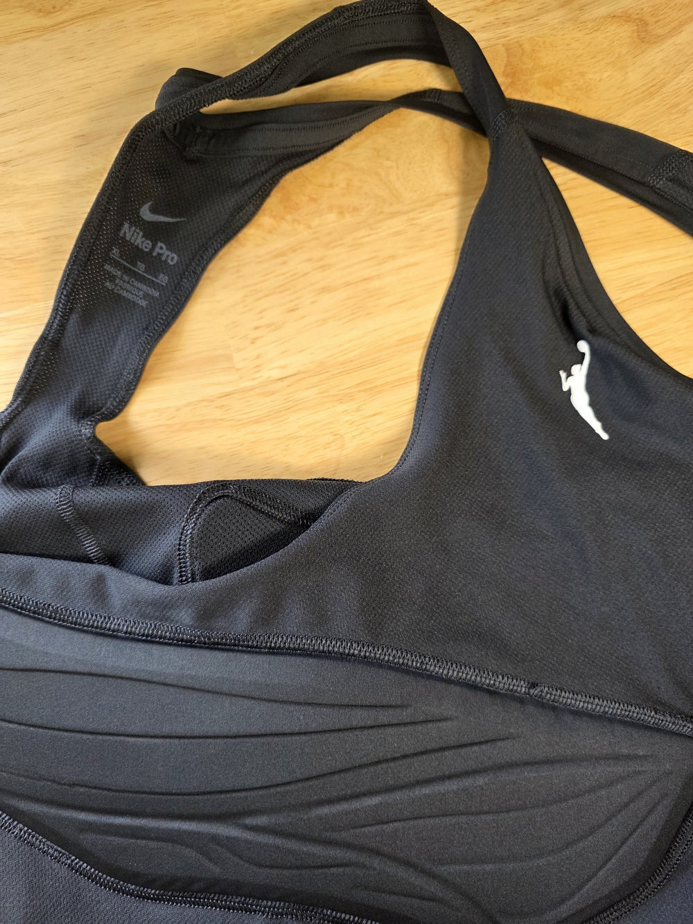 Nike Black Women's Sports Bra with Racerback Support
